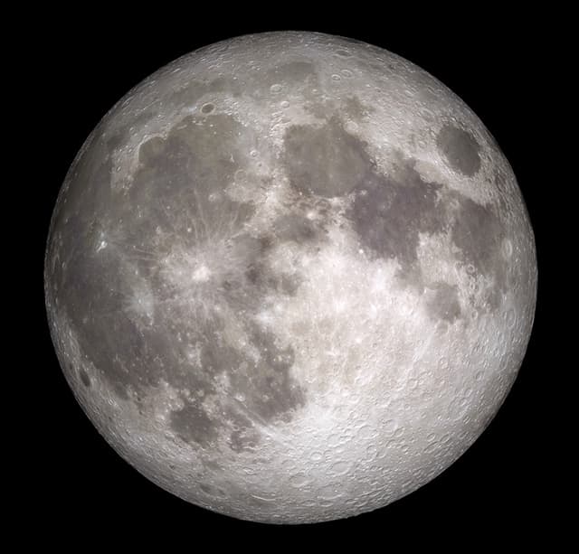 Pilnatis – Mėnulio fazė, NASA nuotrauka